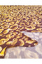 Mustard Brown Fine Draped Flexible Rayon Jersey Fabric for Dresses & Blouses 120X130Cm - 2