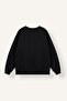 Oversize Crew Neck Drop Shoulder Thick Basic Sweatshirt I8191Ax26Wn - 2
