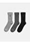 Embroidered Men's Socks 3-Pack (W6) - 3