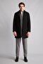 Regular Fit Notched Collar Buttoned Cashmere Parka H2722Ax26Au - 2
