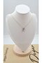Stone Balloon Letter Necklace - 2