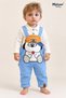 Baby Boy Set - 2-Piece Salopet Set with Dog Detail, Seasonal, 6 9 12 18 24 Months - 2