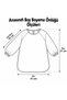 Kindergarten Nursery Size Children's Painting Apron - 2