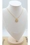 Round Model Zircon Baguette Stone Necklace - 2