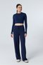 Eva Wide Leg Lace-Up High Waist Palazzo Sweatpants