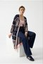 Women's Ethnic Patterned Long Knit Cardigan