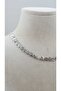 Serrated Plate Sequin Necklace - 2