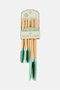 5 Pieces Silicon Spatula Set, Mint Green