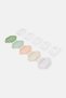 10 Pcs Food Storage Containers With Snap Down Lids, Multicolor - 2