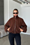Zr Model Women's Oversize Stand Collar Anti-Pilling Cashmere Coat - 3
