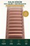 Thick Cast Cake Mold Baton Grooved Copper 33 cm Length Non-Stick Bundt Pastry Mold with Whisk as a Gift