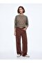 Tencel Brown Trousers - 2