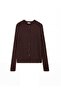 Slim Fit Button Detailed Knitwear Brown Cardigan - 4
