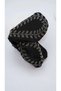 Sequin Fabric Latch Dubai Buckle