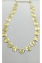 Aurelia Maxi Textured Plate Gold Necklace (42+5 cm)