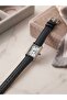 Nova Rectangular Leather Women's Wristwatch - 2