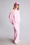Printed Half Zipper Sweatshirt Wide Leg Sweatpants 2-Piece Set Girls' F8401A826Wn - 2