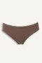 Floral and Plain Lace Detailed Ribbed 2-Piece Slip Panties I4427Ax26Au - 5