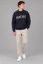 Half Oversize Printed Winter Sweater Dp16630_10070 - 2