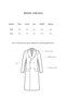 Colorful Collar Long Trench Coat Brown - 5