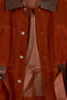 Capri Women's Cinnamon Shirt Collar Short Suede Leather Jacket 26Wgd569510 - 6