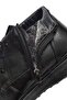Men's Black Zippered Leather Boots Wm832003Dv - 7