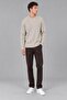 Zero Collar Striped Thick Knitted Sweater Dp 16649_10067 - 4