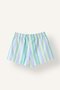 Striped Regular Fit Poplin Shorts I3828Ax26Hs - 2
