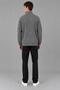 Half Zipper High Collar Knitted Sweater Dp 16653_10064 - 5