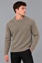 Zero Collar Striped Thick Knitted Sweater Dp 16649_10067