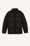 Warm Water Repellent Slim Fit Stand Collar Lined Zippered Windproof Puffer Coat C5631Ax26Wn
