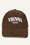 Men's Embroidered Corduroy Cap Hat G0875Ax26Wn - 5