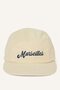 Men's Text Embroidered Corduroy Cap Hat I0953Ax26Wn - 4
