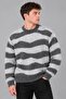 Patterned Oversize Winter Sweater Dp 18396_10069 - 2