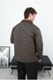 Men's Heritage Collar Detailed New Season Quilted Jacket Coat - 4