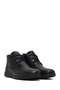 Men's Black Zippered Leather Boots Wm832003Dv - 2
