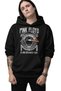Unisex Oversize Pink Floyd the Dark Side of the Moon Printed Hooded Sweatshirt