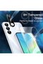 واقي شاشة لهاتف جالاكسي A16، مع واقي عدسة الكاميرا، عبوة 2+2 - 3