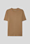 Slim Fit Olive Green Basic T-Shirt - 5