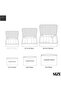 Sulfar 6-Piece Travel Luggage Organizer Set | Packing Cubes for Clothes | Travel Packing Bags | Grey - 4
