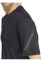 Kf3796 m Z.N.E. Tee Re Black Crew Neck Plain Men's T-Shirt - 5