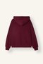 Relax Fit Hooded Basic Plain Thick Sweatshirt Fabric Cardigan C1809Ax25Au - 2