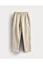 Cotton Beige Men's Sweatpants 6Wm4029