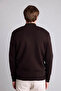 Standard Fit Basic Knitwear Brown Men's Sweater A5184Ax/Bn497 - 5