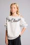 Asymmetrical Off-Shoulder Printed Sweatshirt for Girls I6180A826Wn - 3