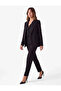 High Waist Short Straight Leg Cigarette Pants with Pockets - 2