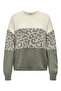 Onljade Anımal Ls O-Neck Knt Noos Women's Sweater 15294969 - 3