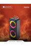 100W Bluetooth Karaoke Speaker | TWS Wireless Party Speaker with RGB Lights, USB, AUX, TF Card & Type-C - 3