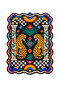 Dora Twin Leopard Modern Woven Base Decorative Carpet Sdtamour4163 - 3