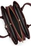 Women's Faux Leather Burgundy Shoulder Bag - 4